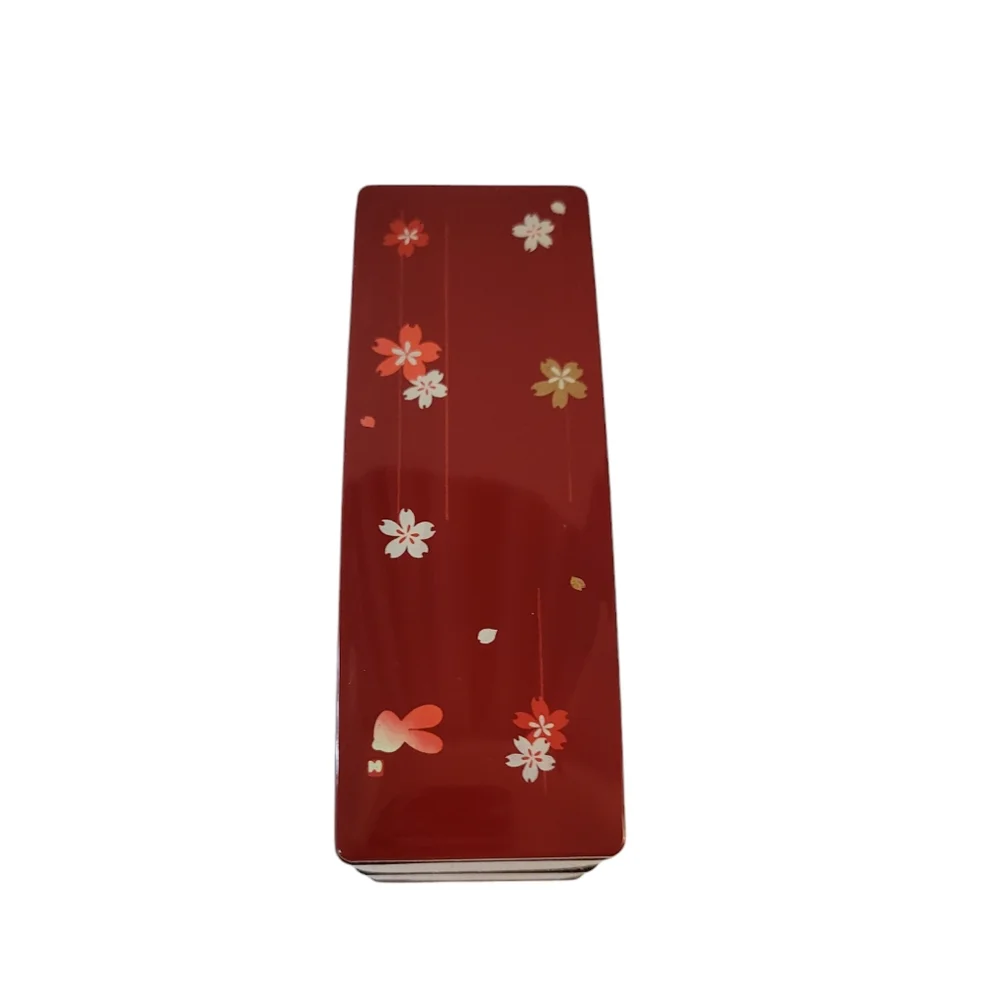 Plastic Stacking Storage Box Floral Pattern